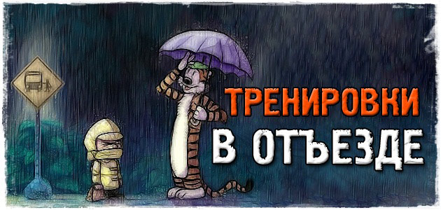 Как тренироваться в командировке или в деревне у бабушки