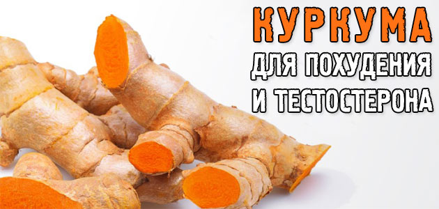 Куркума для похудения: мощное растение для роста тестостерона и множеством полезных свойств
